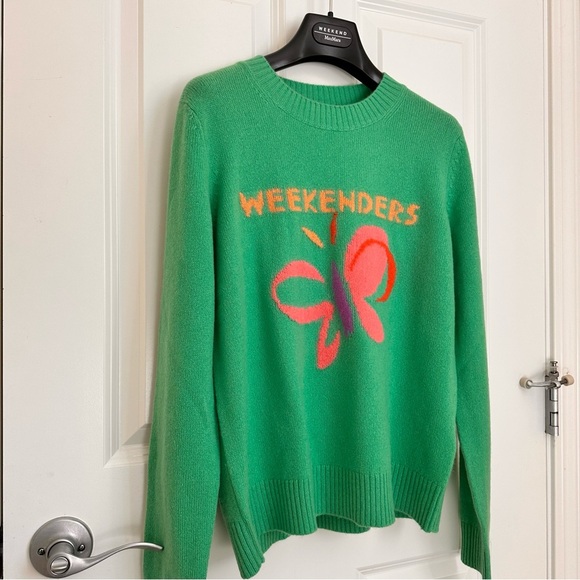 NWOT Weekend Max Mara Label-cut 100% Cashmere Sweater Size:Small US4 Fall/Winter - Picture 9 of 14